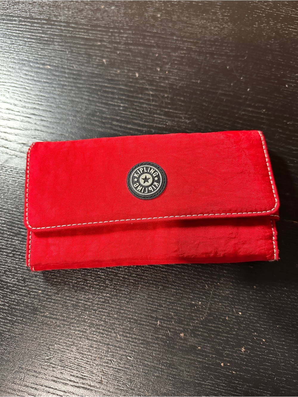 Kipling Brownie Large Organizer Wallet in Red (Style AC2378)